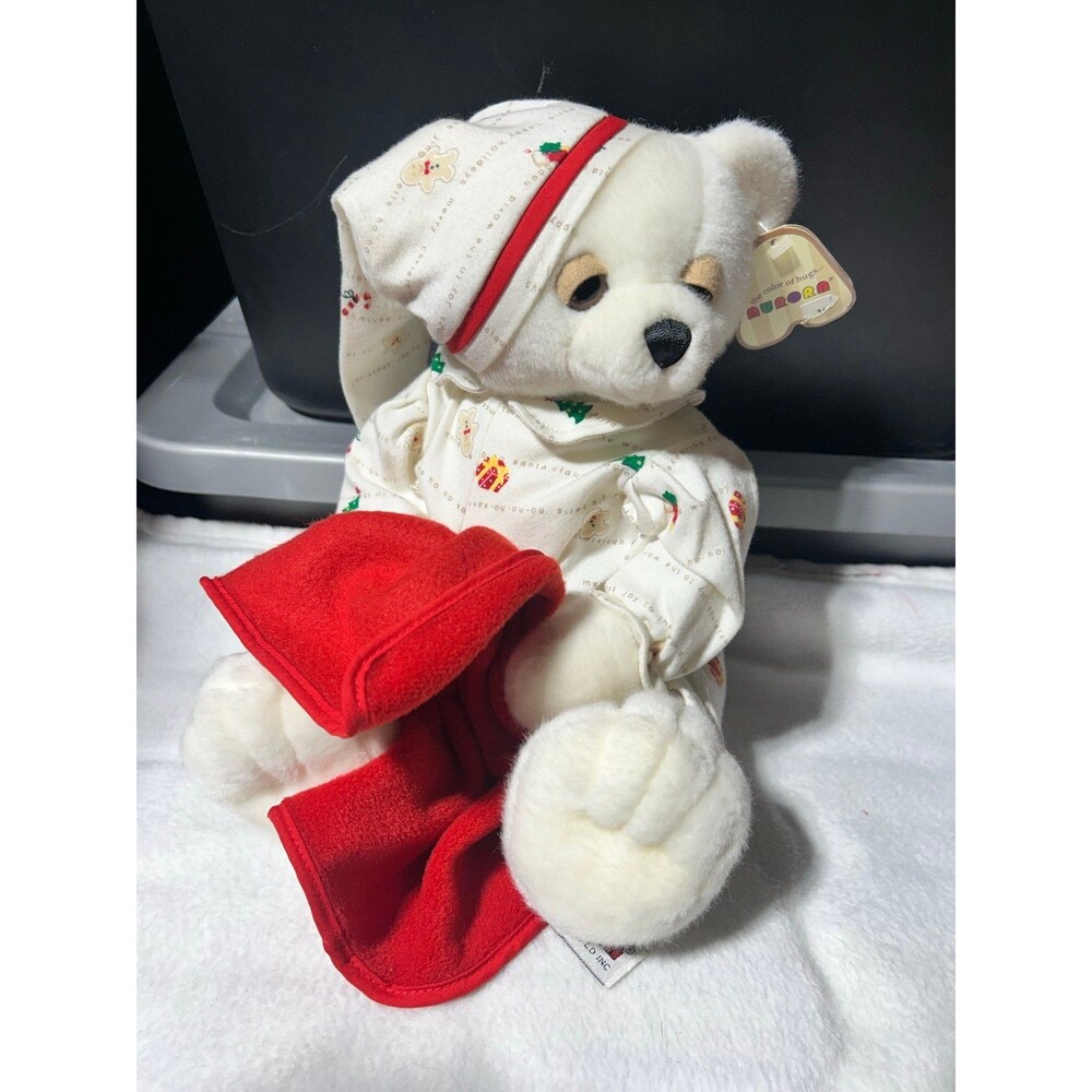 Aurora Sleepy Christmas Bear plush